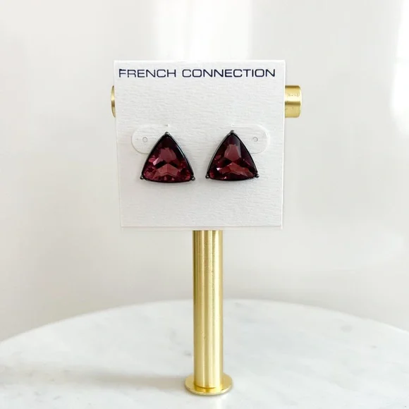 2/$15 NWT French Connection Stone Earrings - Picture 4 of 4